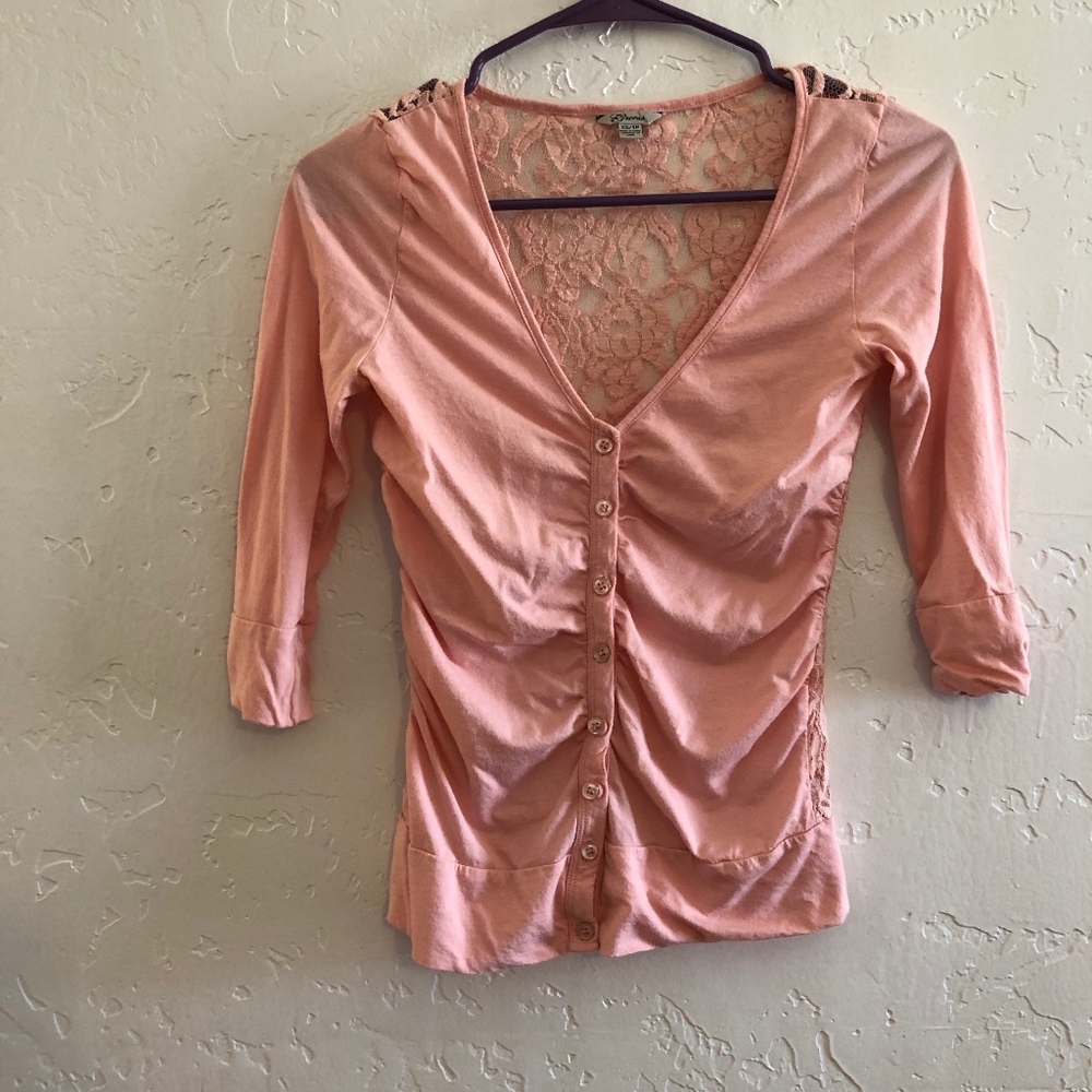 Guess bracelet sleeved blouse, size XS